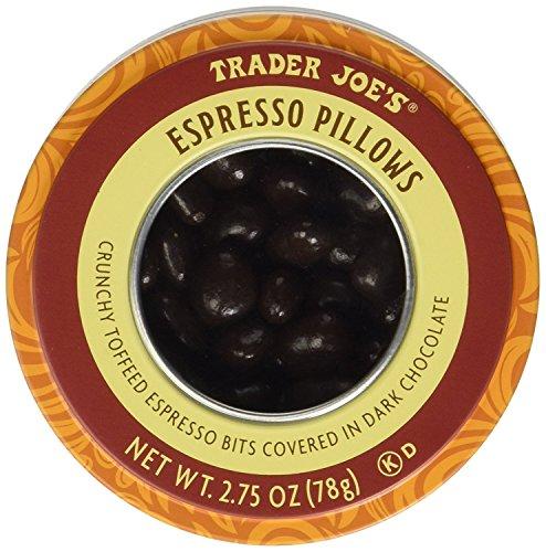 Trader Joe's Trader Joe’s Chocolate & Espresso Bundle - Dark Chocolate Covered Espresso Beans and Espresso Pillows Crunchy Toffee Espresso