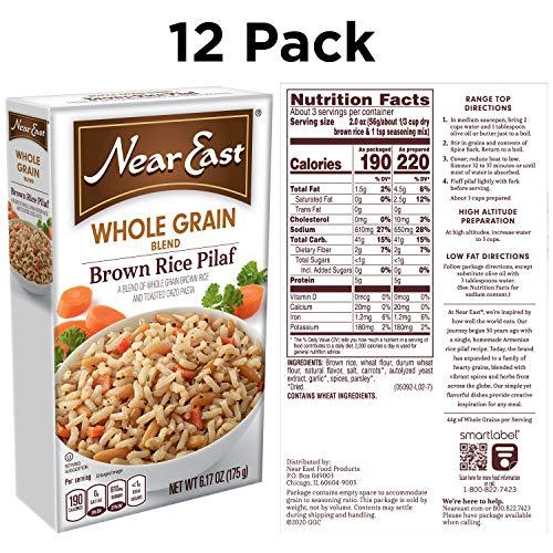 Quaker Near East Brown Rice Whole Grain Blends , 6 Ounce Boxes (Pack of 12) (B000GZY9AQ)