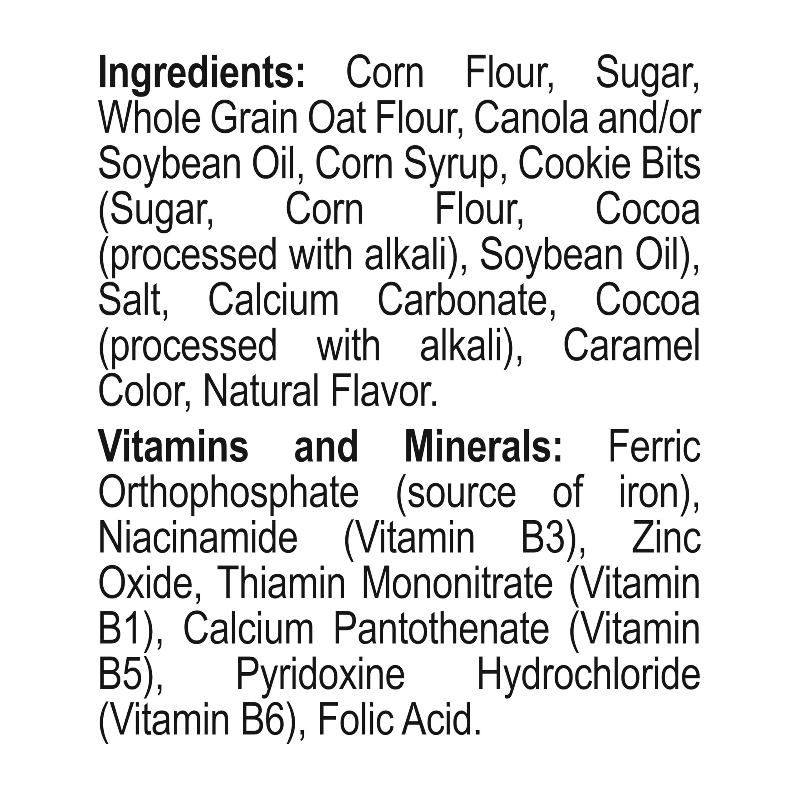 Malt-O-Meal Malt-O-Meal Chocolatey Chip Cookie Bites Kids Breakfast Cereal, Family Size Bulk Bagged Cereal, 21 Ounce - 1 count