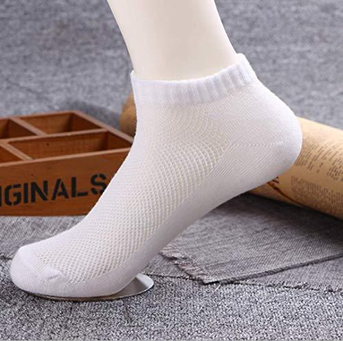 A person who loves life 10 pairs of white and black disposable socks, travel portable replacement elastic stockings, suitable for sports business travel