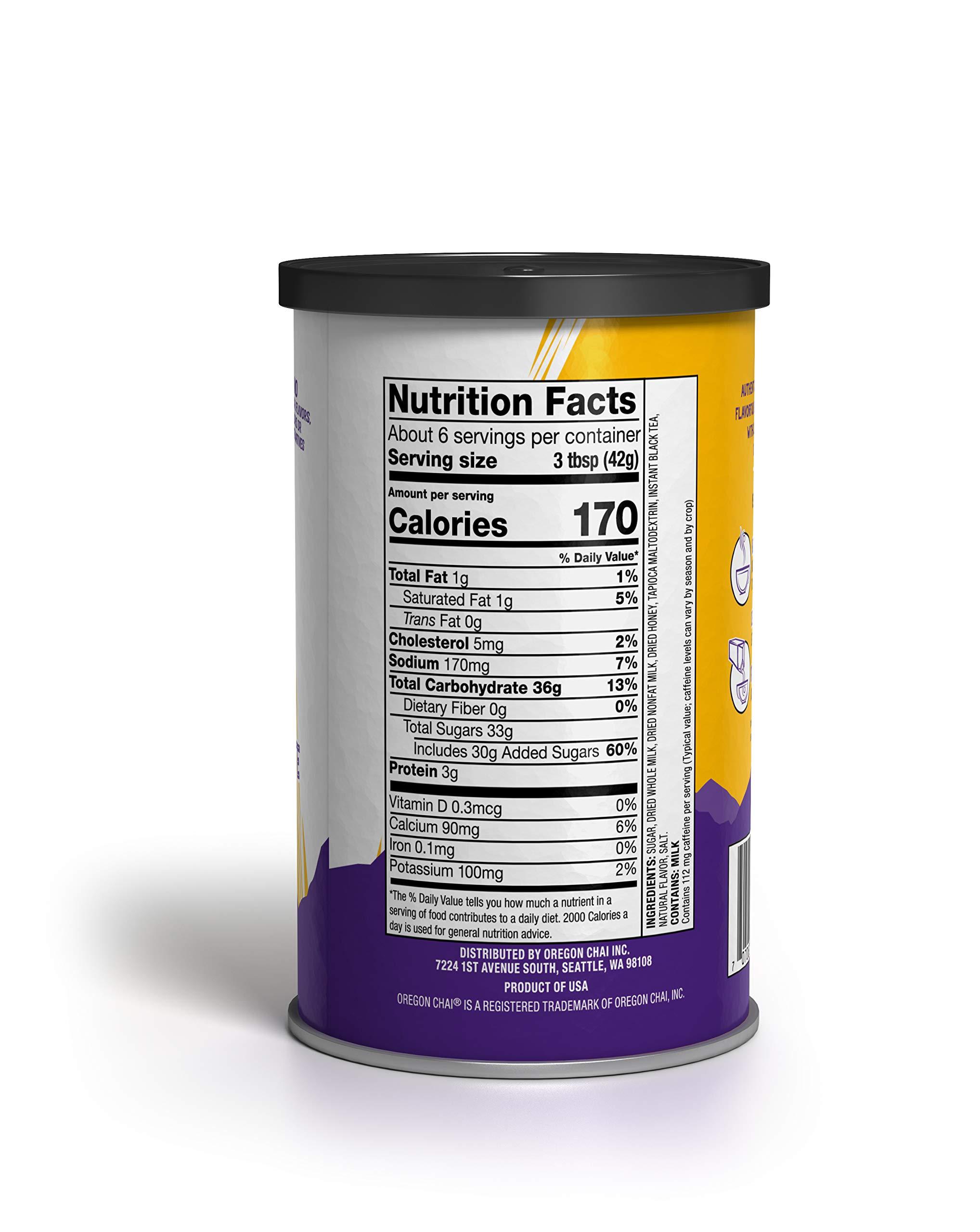 Oregon Chai Oregon Chai Original Dry Chai Latte Mix, 10 Ounces (Pack of 6)