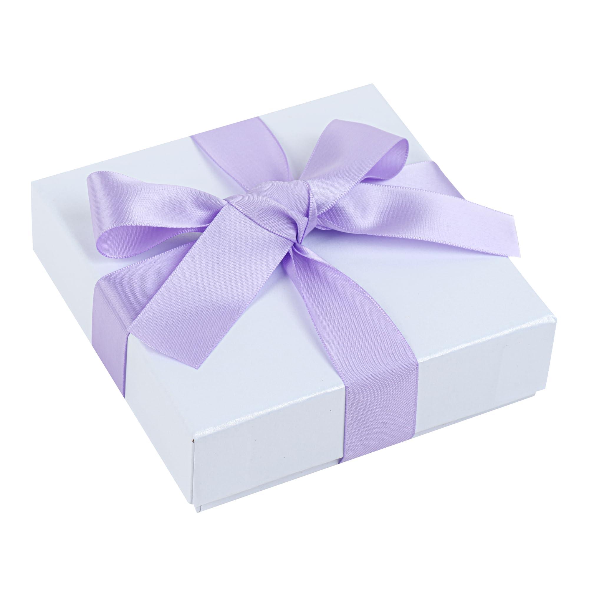 Restaurantware Restaurantware - Gift Tek 10 Yards x 1 Inch Satin Ribbon, 10 Single Faced Fabric Ribbon - Wide, Vibrant, Orchid Purple Polyester Ribbons, Solid Colored, for Gift Wrapping, Crafts, Weddings, Parties