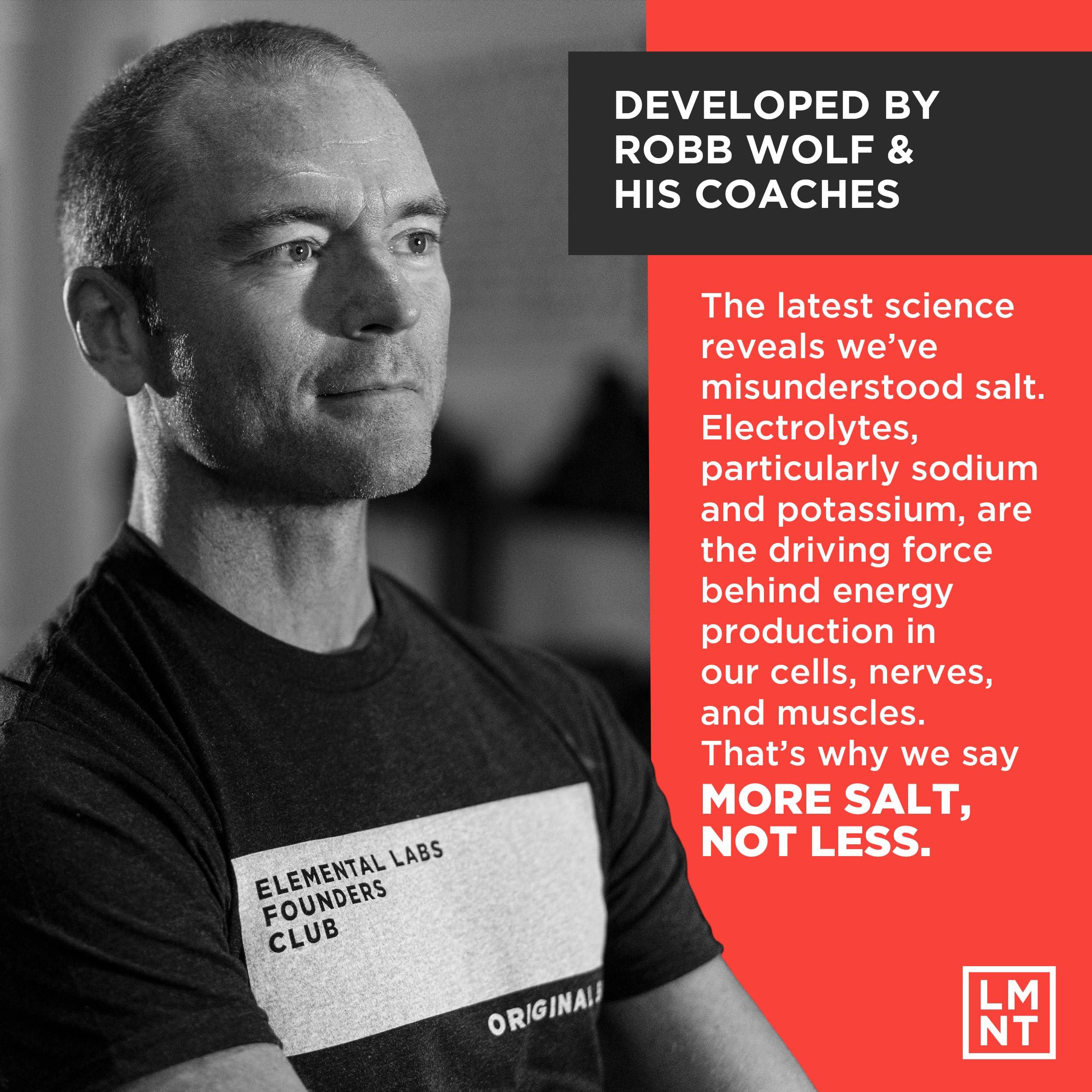 Drink LMNT LMNT Sparkling Electrolyte Water - Watermelon Salt | 12-Count