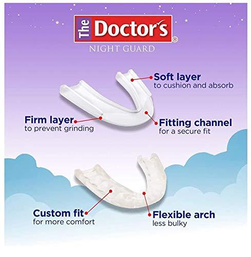 The Doctor's The Doctor's Nightguard, Dental Guard for Teeth Grinding, 2 Count
