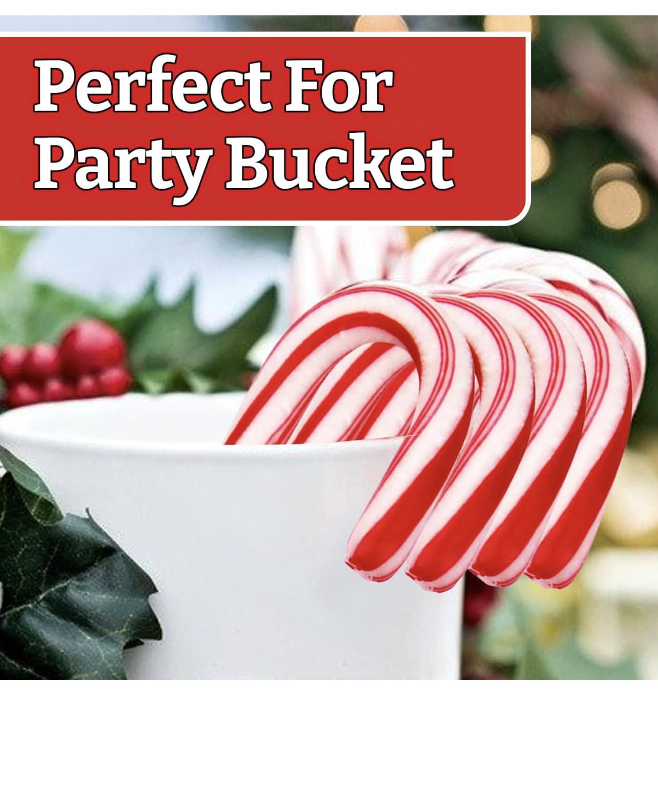 KANDYRIFIK MINI CANDY CANES (1000 MINI CANDY CANES) | Mini Candy Canes Peppermint Flavored | Red & White Stripes - Individually Wrapped Gift Pack | Holiday Candy for Christmas, Santa Parade, ThanksGiving, Holidays ...... | Free Creative Idea Booklet and SameDay