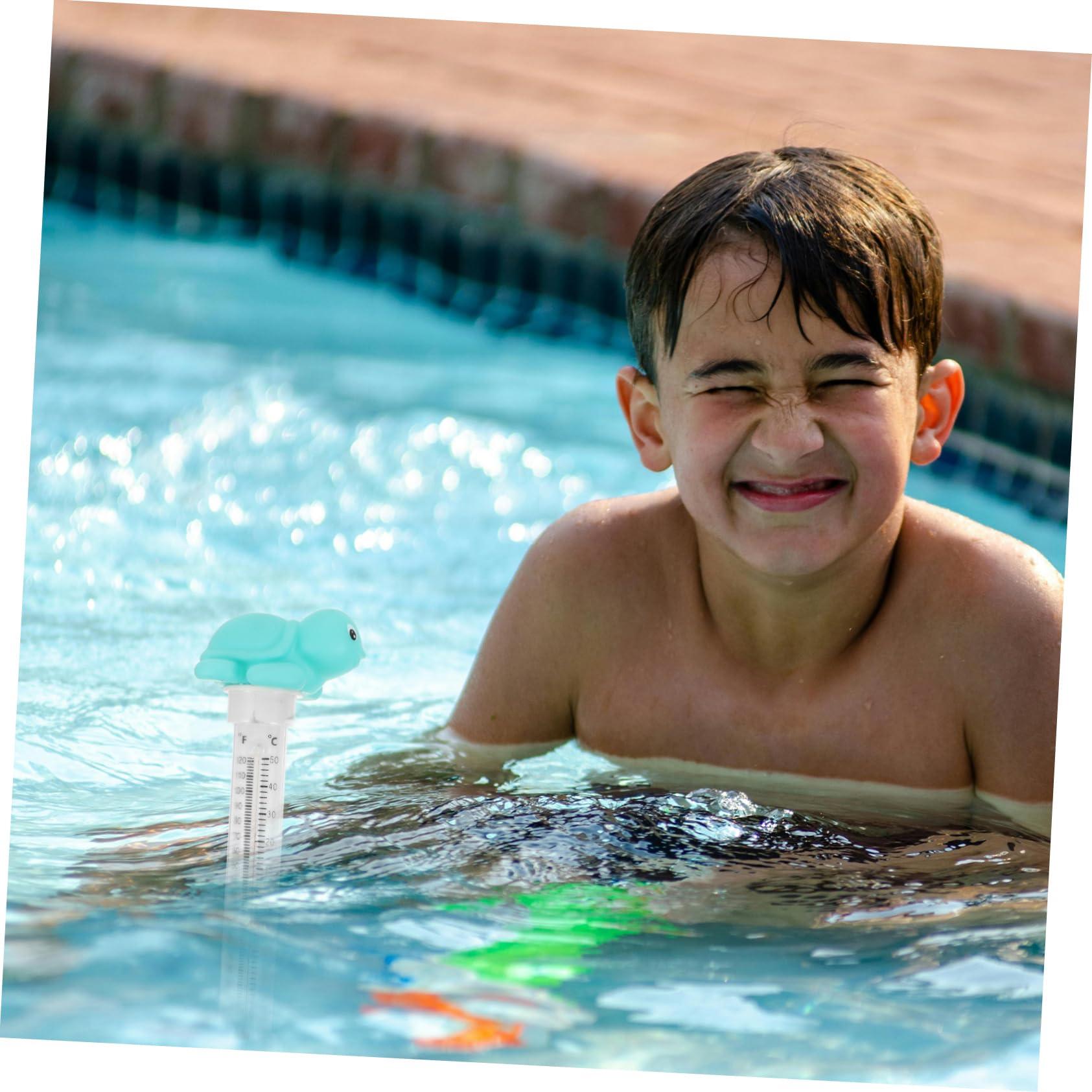 FONDOTIN FONDOTIN Floating Water Thermometer for Pools and Spas Size Easy to Read Design Ideal for Indoor and Outdoor Use Pool Water Temperature Measuring Tool Turtle