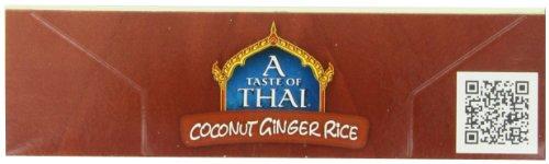 A Taste of Thai A Taste of Thai Coconut Ginger Jasmine Rice, 7-Ounce Boxes (Pack of 6)