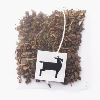 BUSHWICK TEA 100 Sachets | Bushwick Tea | Moroccan Mint Green Tea | Organic Green Tea with Spearmint | Refreshing & Aromatic | | No Added Sugar | Plastic free compostable sachets | (100 Sachets)