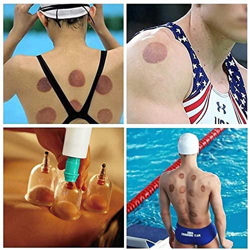 carezoe Cupping Therapy Set, 24Pcs Professional Chinese Acupoint Massage Therapy Cups with Vacuum Pump/Removable Magnetic Column, Hijama Physical Biomagnetic Cupping Kit (Standard 24Pcs)