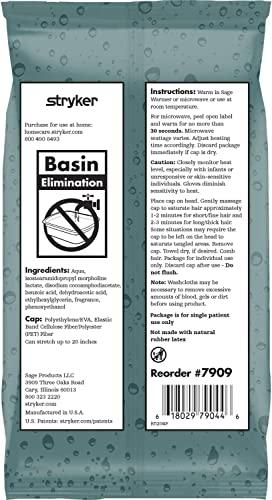 Sage Comfort Rinse-Disposable free Shampoo Cap (1 Shampoo Cap)