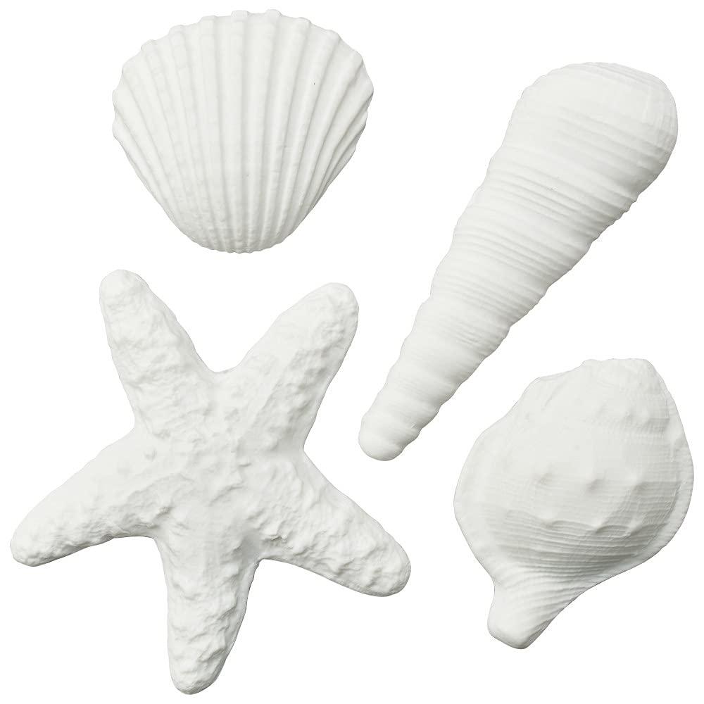 CakeDrake CakedDrake Cake Topper Decor, Wedding and Anniversary,Seashell Assortment CakedDrake Cake Topper for wedding and anniversary (12/PKG)