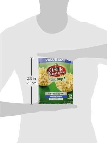 Orville Redenbacher's Orville Redenbacher Smart Pop Kettle Korn Mini Bags, 12-Count (Pack of 3)