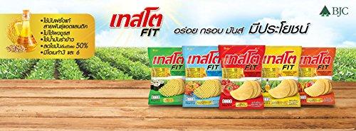 Tasto Fit Original Mexican BBQ Flavoured Potato Chips Waffle Cut