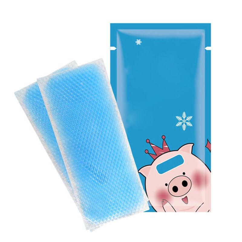 Toyokar Professional 10PCS Cooling Gel Patch Pad Forehead Fever Strip