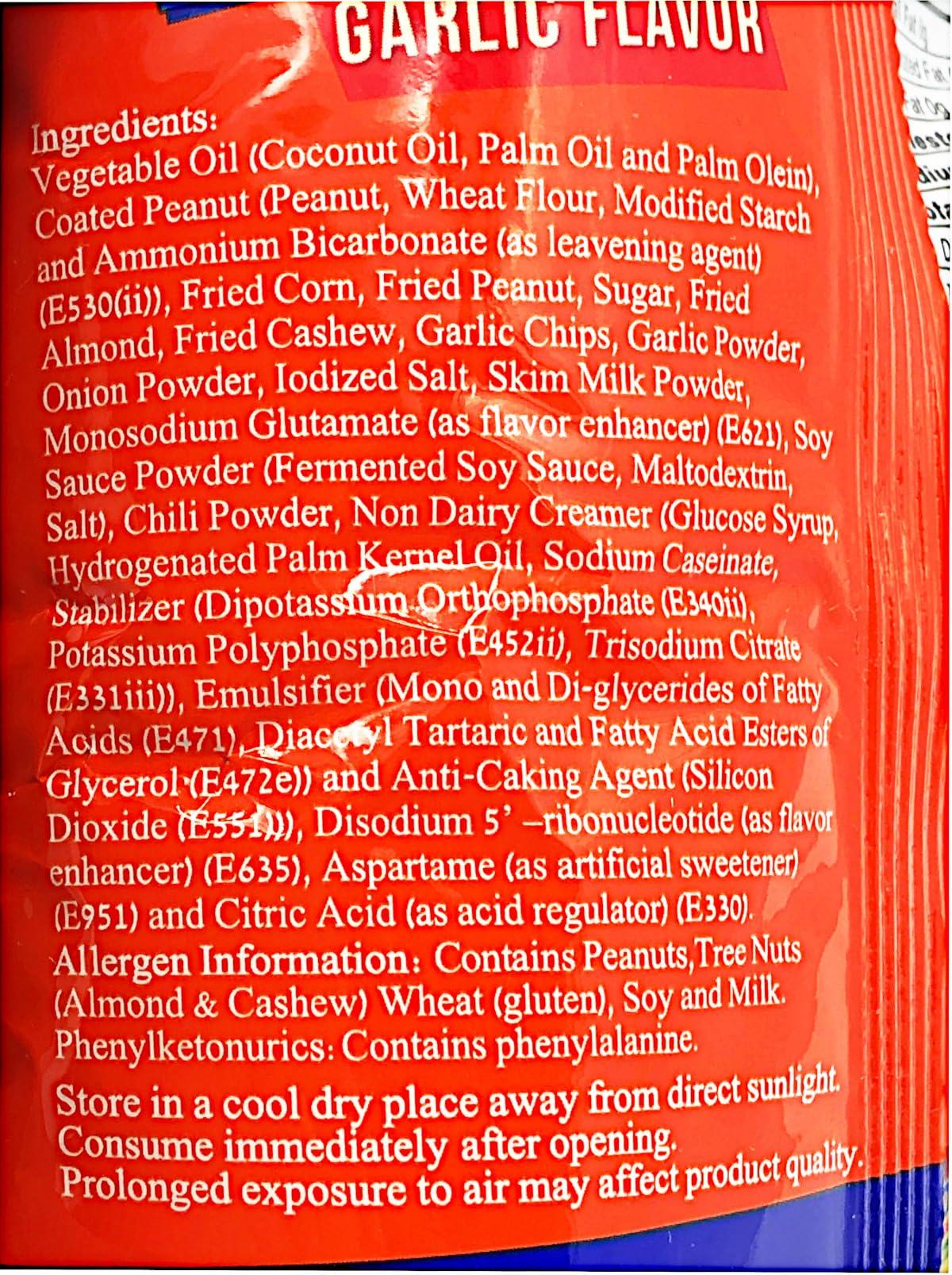 Boy Bawang Boy Bawang Mixed Nuts Garlic 3.5oz