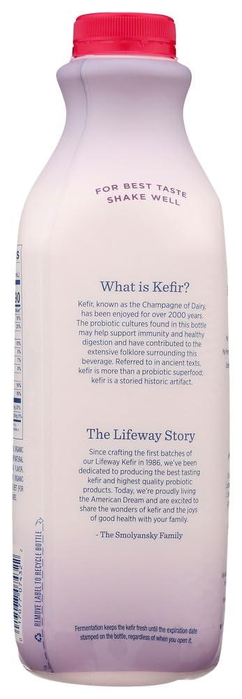 Lifeway Lifeway Organic Whole Milk Wildberries Kefir, 32 Ounce -- 6 per case.