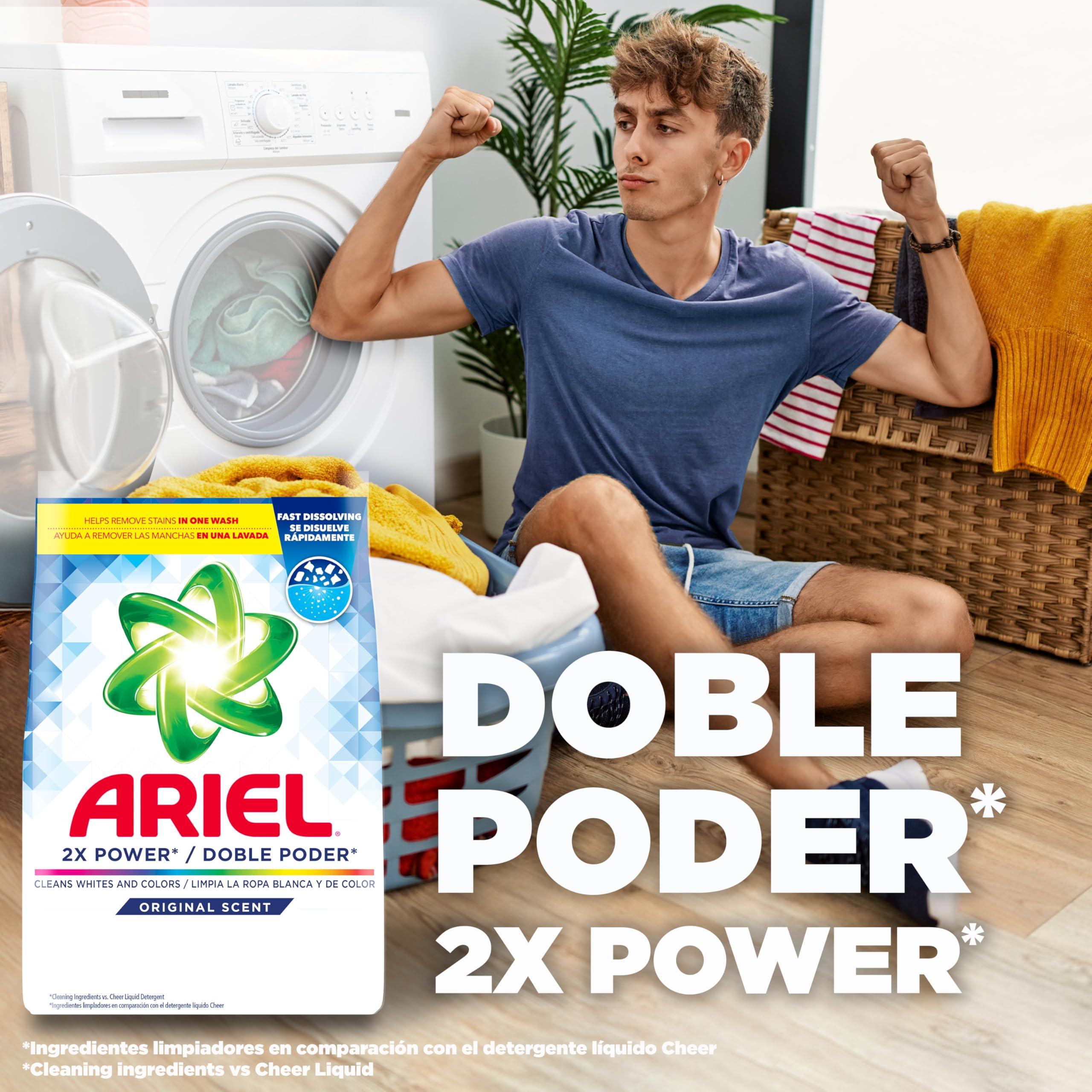 Ariel Ariel Powder Laundry Detergent, Original Scent, 211 ounces 132 Loads, 13.19 Pound (Pack of 1)