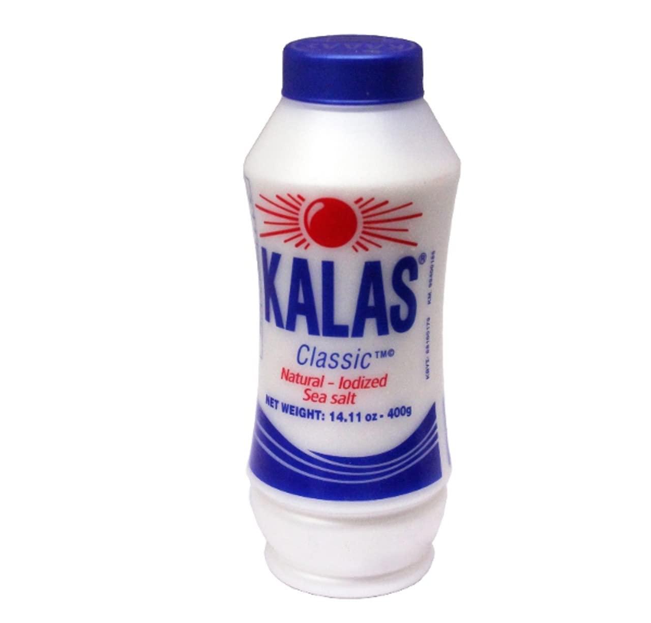 Kalas Kalas Classic Greek Iodized Sea Salt (400 Gram), 0.0353 Ounce, 1
