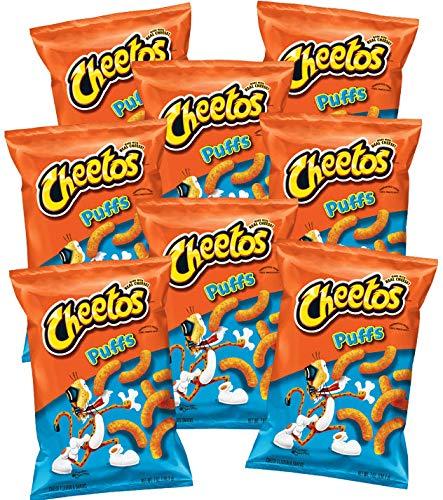 Cheetos CHEETOS Puffs Cheese Flavored Snacks, 1.375 ounce bags (pack of 8)