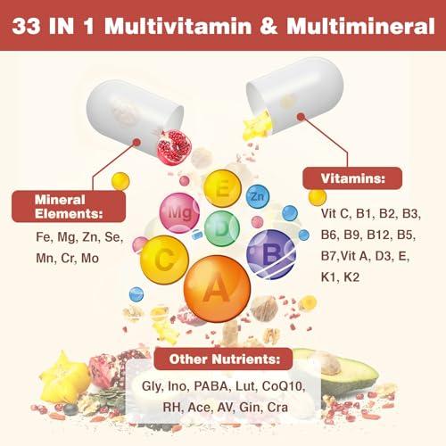 Sambugra Sambugra TUDCA Supplements 1100mg and Liposomal 33-in-1 Multivitamin Supplement, High Bioavailability Supplement,Comprehensive Support for Health (Pack of 2)