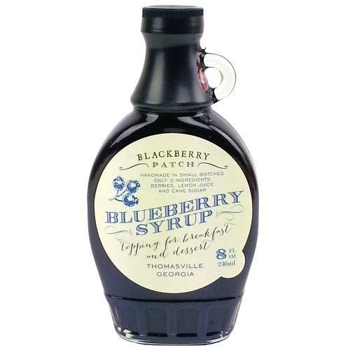 Blackberry Patch Blueberry Syrup 3 Ingredients - Blackberry Patch 8 oz Bottle – Oprahs Favorite Things 2014, Small Batch & Handmade in Georgia, Perfect on Pancakes, Waffles & French Toast, Great Dessert Topping