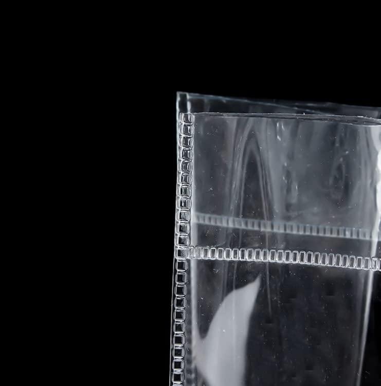 Rikyo Rikyo 12 pc Clear Gift Bags,Plastic Gift Bags with Handle and Button, Reusable Transparent PVC Gift Wrap Tote Bag for Bridal Party Favor, Baby Shower, Wedding Favor, Shopping Bag Bulk (10x8x3)