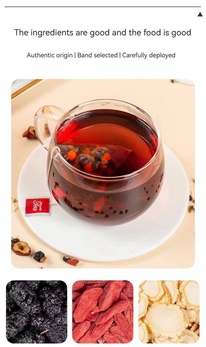 MIGIAN Herbal Tea Ginseng Mulberry Tea 25 packs 125g