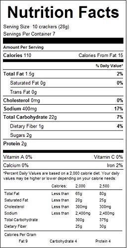 Snack Factory Sea Salt & Cracked Pepper Pretzel Cr Snack Factory Sea Salt & Cracked Pepper Pretzel Crisps 7.2oz (Pack of 3)