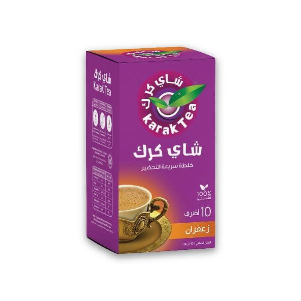 Karak KARAK TEA Premix Powder SACHETS 200 G (Saffron) each packet 10 sachets