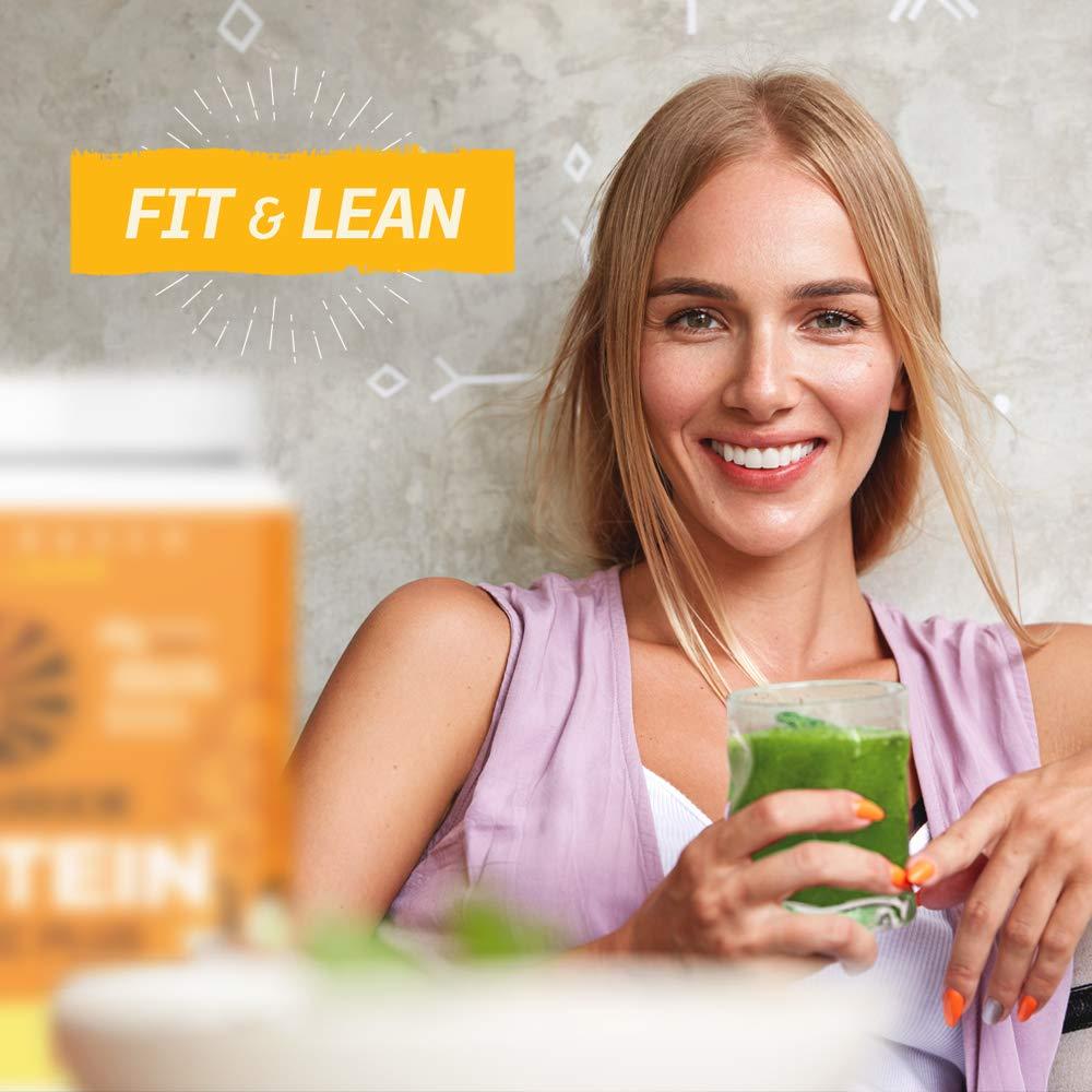 Sunwarrior Sunwarrior Vegan Organic Protein Powder Plant-Based | 5 Superfood Quinoa Chia Seed Soy Free Dairy Free Gluten Free Synthetic Free Non-GMO | Chocolate 15 Servings | Classic Plus