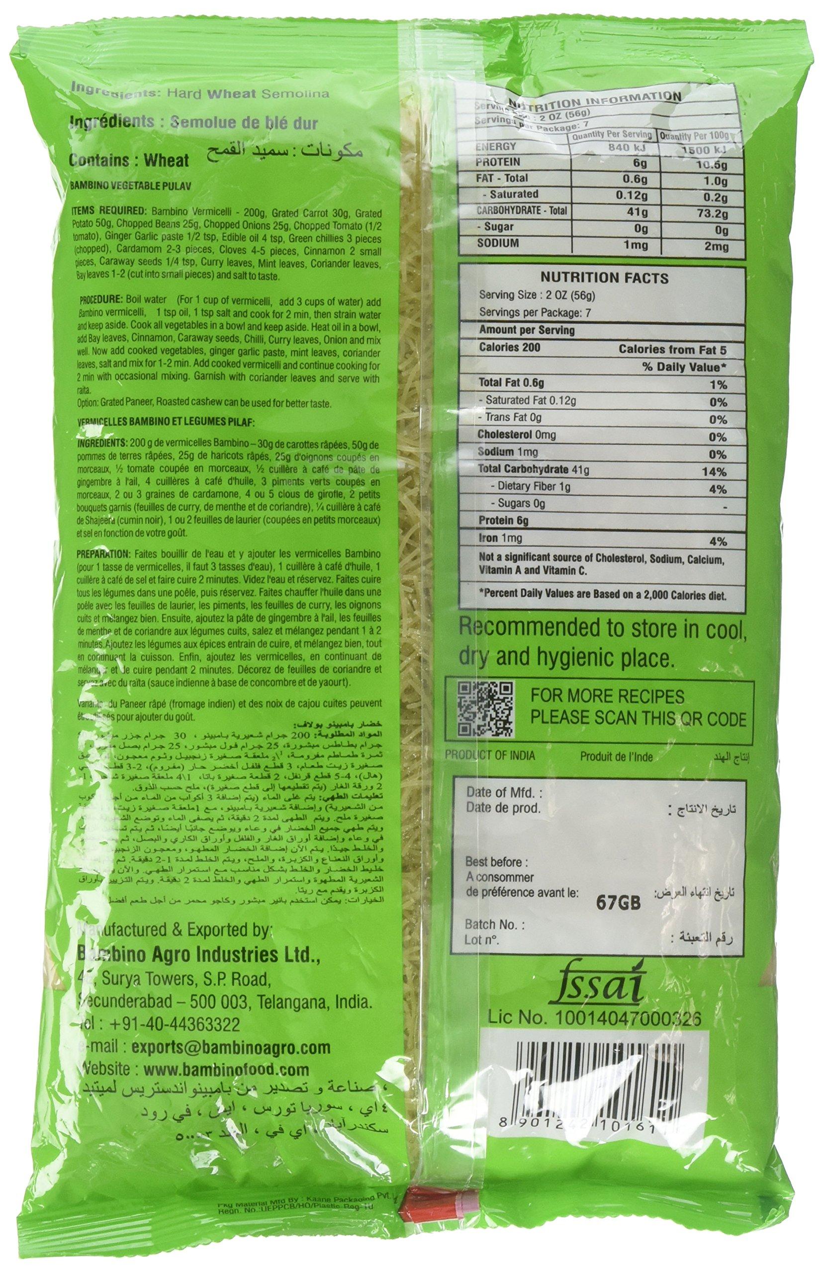 Bambino Bambino, Vermicelli, 400g