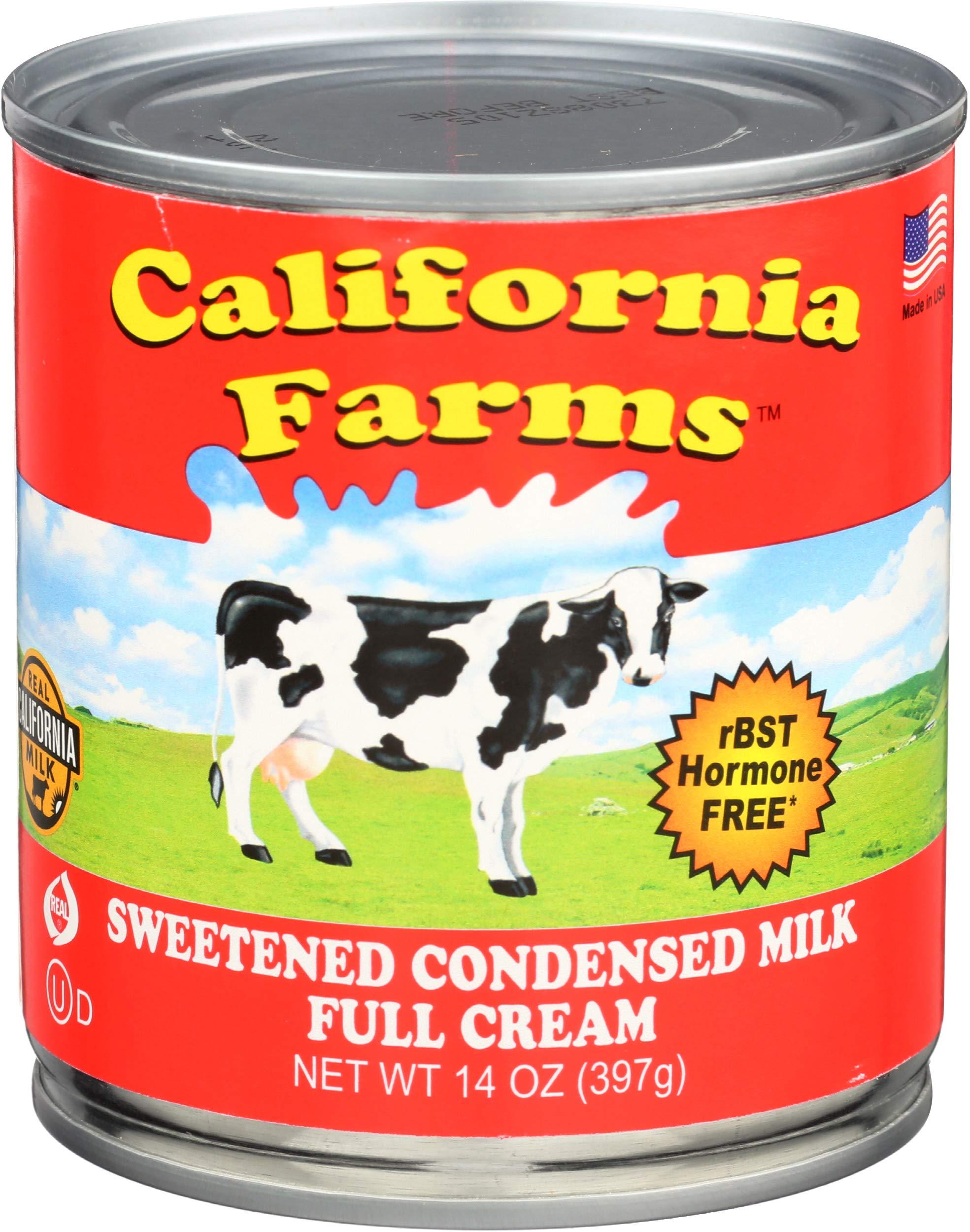 California Farms California Farms Sweetened Condensed Milk - Case of 24 - 14 Fl oz.