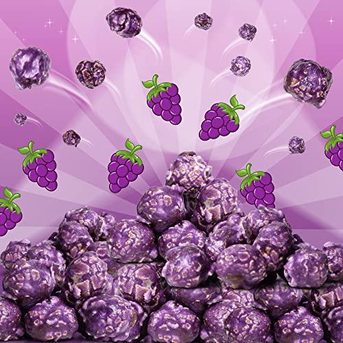 It's Delish Gourmet Purple Grape Flavored Popcorn by It's Delish, 5 lbs Bulk Bag | Air Popped Pop Corn Snack - Fruity Purple Themed Candy Confetti | Birthday Party, Events – Gluten Free, Vegan, Kosher