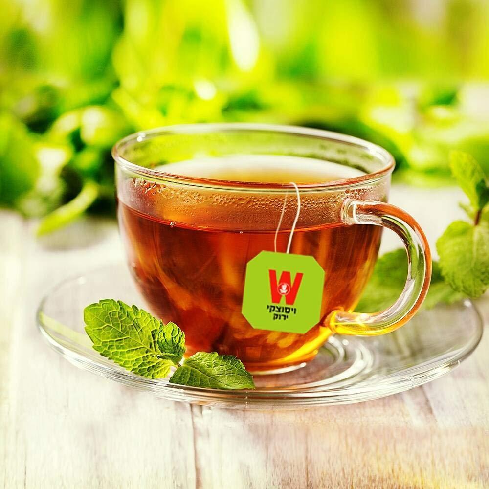 Wissotzky Tea Wissotzky Artisinal Tea Chest Box, Assorted Flavors of Black & Herbal Tea Bags (42 Tea Bags) 6 Flavors | Tea Sampler Variety Pack | Tea Gift Set | Individually Wrapped | Corporate & Holiday Gifts | Certified Koesher