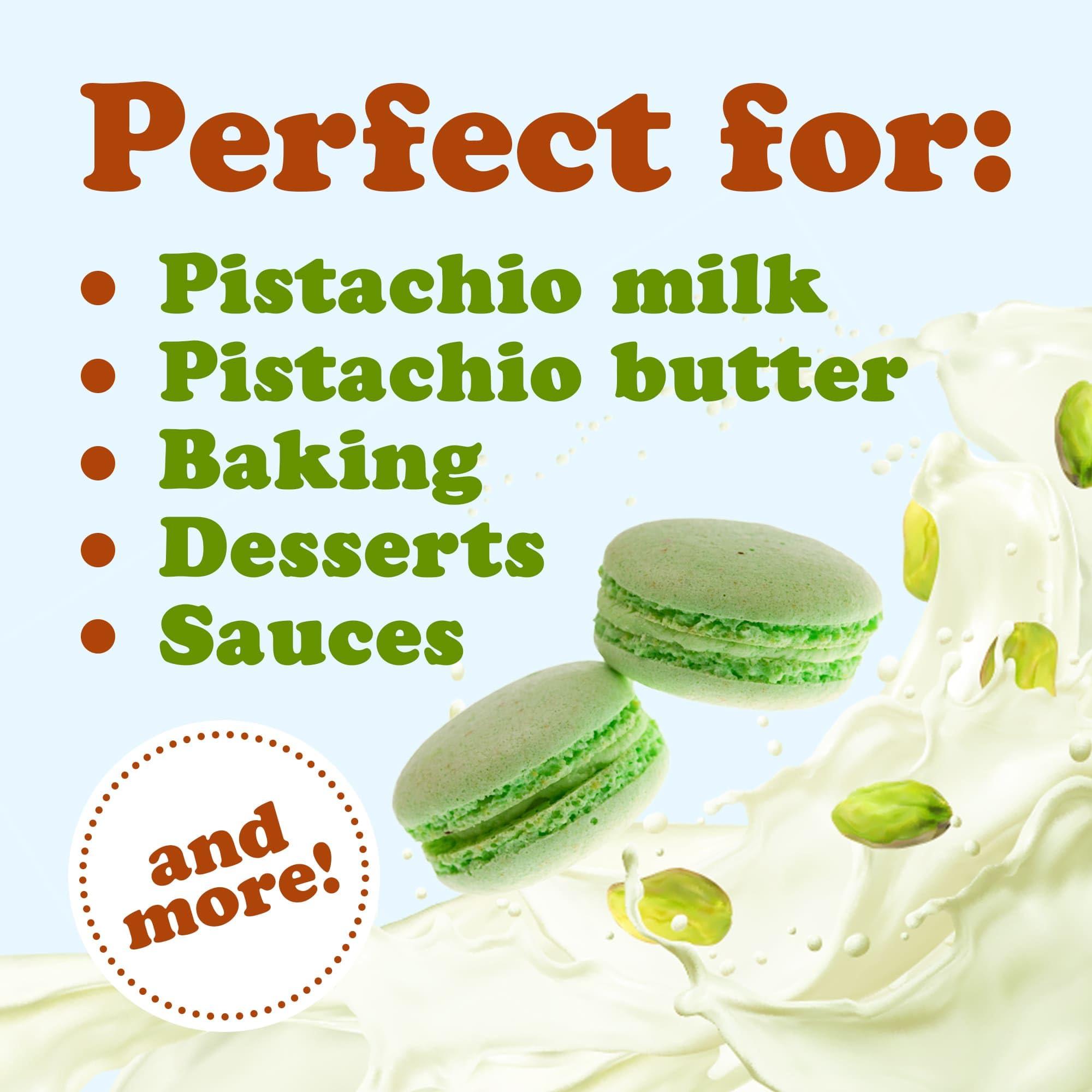 Food to Live Organic Raw Pistachios, No Shell, 16 Pounds Non-GMO Unsalted and Unroasted Kernels. Perfect for Snacking and Cooking. Nutritious Nuts Packed with Protein, Fiber, and Healthy Fats. Kosher. Bulk