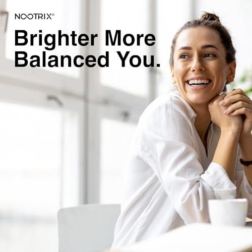 Nootrix Nootrix Cortisol Manager and Stabilizer Supplement | Supports Deep Sleep & Relaxation | Cortisol Supplement with Ashwagandha, L-Theanine, Rhodiola Rosea Extract & Apigenin | 90 Vegan Capsules