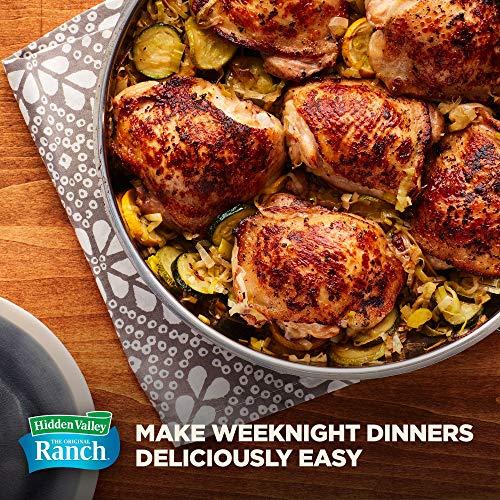 Hidden Valley Hidden Valley Ranch Dressing & Seasoning Mix, Dry Buttermilk Salad Dressing Mix, Wing Sauce Mix, Gluten Free Salad Dressing, 16 Ounces (Packaging May Vary)