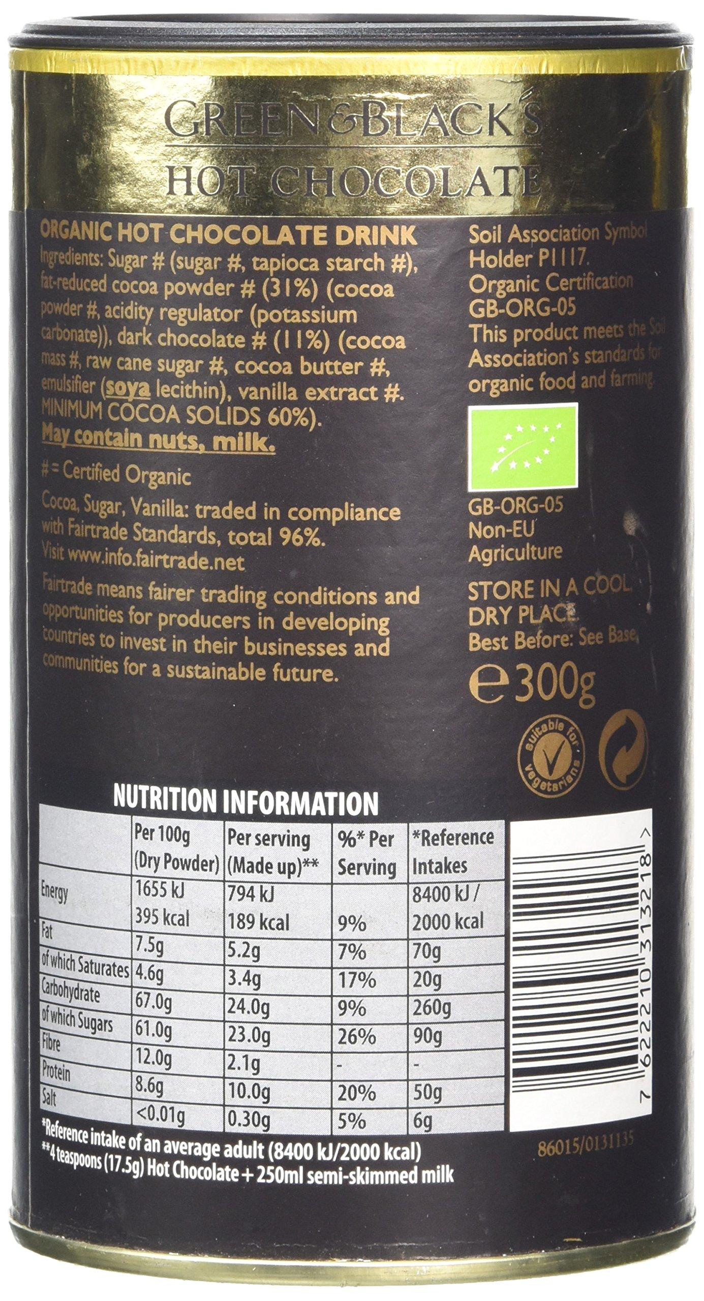 Green & Black's GREEN & BLACKS Hot Chocolate Mix, 300 GR