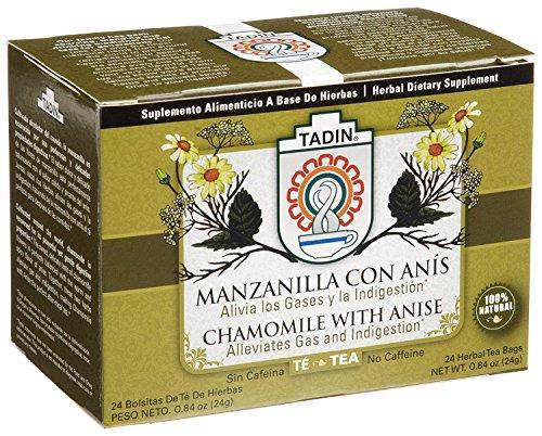 Tadin Tadin Tea, Manzanilla & Anis Chamomile with Anisse Tea, 24-Count Tea Bags