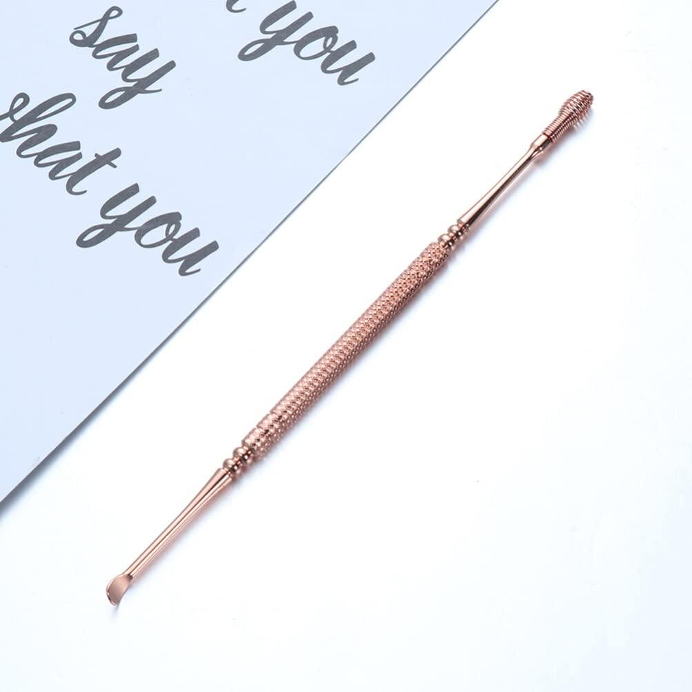 Healeved 5pcs Ear Spoon Earwax Removal Tool Ear Cleaner Ear Picking Spoon Earwax Spoon Ear Wax Removal Tool Clean Tool Home Earpick Ear Clean Accessory Wax Curette Earwax Cleaning Tool