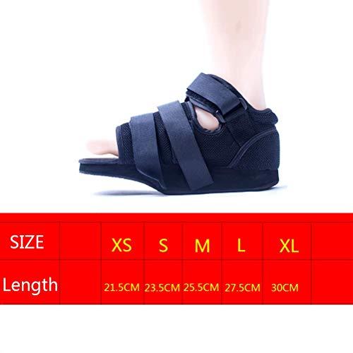 GHzzY Post-Op Broken Toe/Foot Fracture Walking Shoe - Medical Walking Boot for Men & Women for Post Foot Injury Protection & Recovery,S