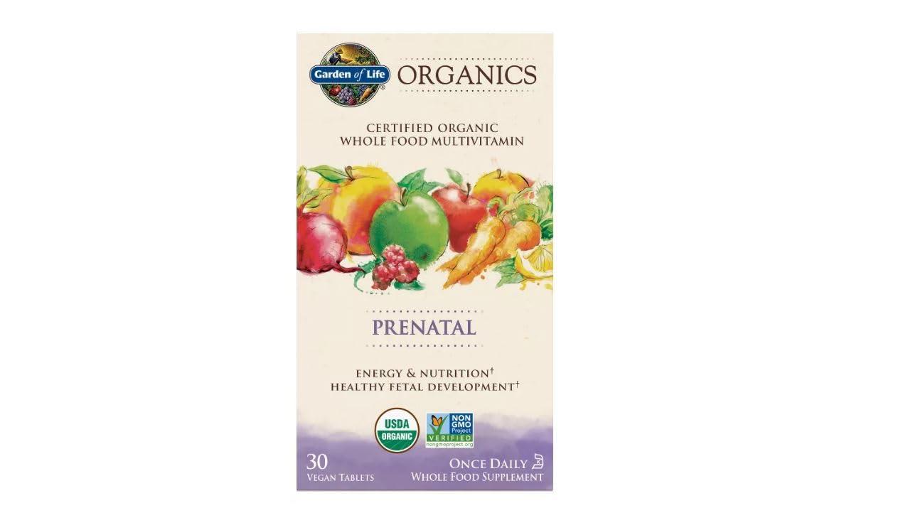 Garden of Life Garden of Life My Kind Organics Prenatal, 30 Tablets