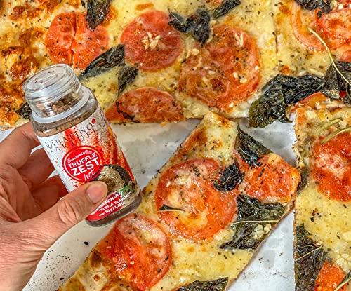 Sabatino Tartufi Sabatino Tartufi Truffle Zest Seasoning, Hot, The Original All Natural Gourmet Truffle Powder, Plant Based, Vegan and Vegetarian Friendly, Kosher, Low Carb, Keto, Non-Gmo Project Certified, 1.76 oz