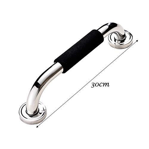 NOALED Grab Rail Bathroom Handrail for Showers and Walls Modern Grab Rails for Bathroom, Stainless Steel PVC Grab Bars for Bath and Shower