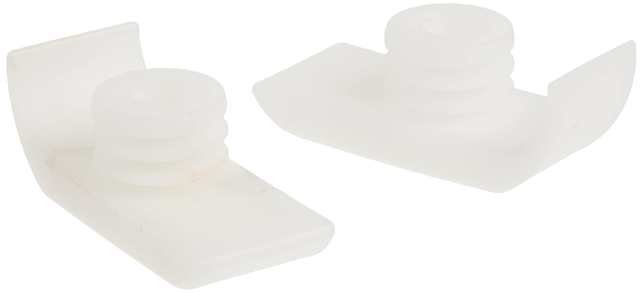 Drive Medical Drive Medical 10110 Walker Wheel Ski Glides, White (Pack of 4)