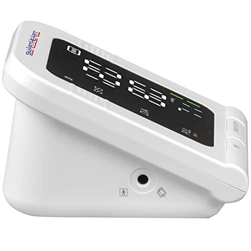 Heartsmart SmartHeart Blood Pressure Monitor | Wide-Range Upper Arm Cuff | Talking English Spanish Audible Instructions and Results | 199-Reading Memory