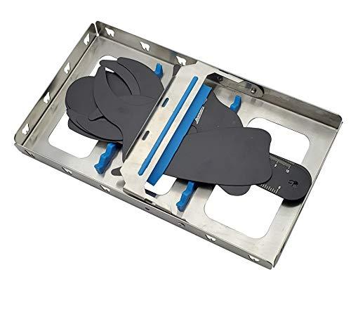 Artman Instruments Photographic Black Contraster 6 pcs in Cassette Autoclavable Dental Orthodontic Oral Cheek retractors Photographic Black Background Backdrop ARTMAN Brand