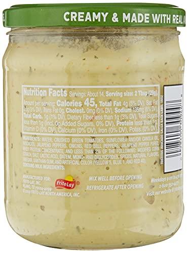 Tostitos Tostitos - Dips Tostitos Avocado Salsa Dip, 15 Oz