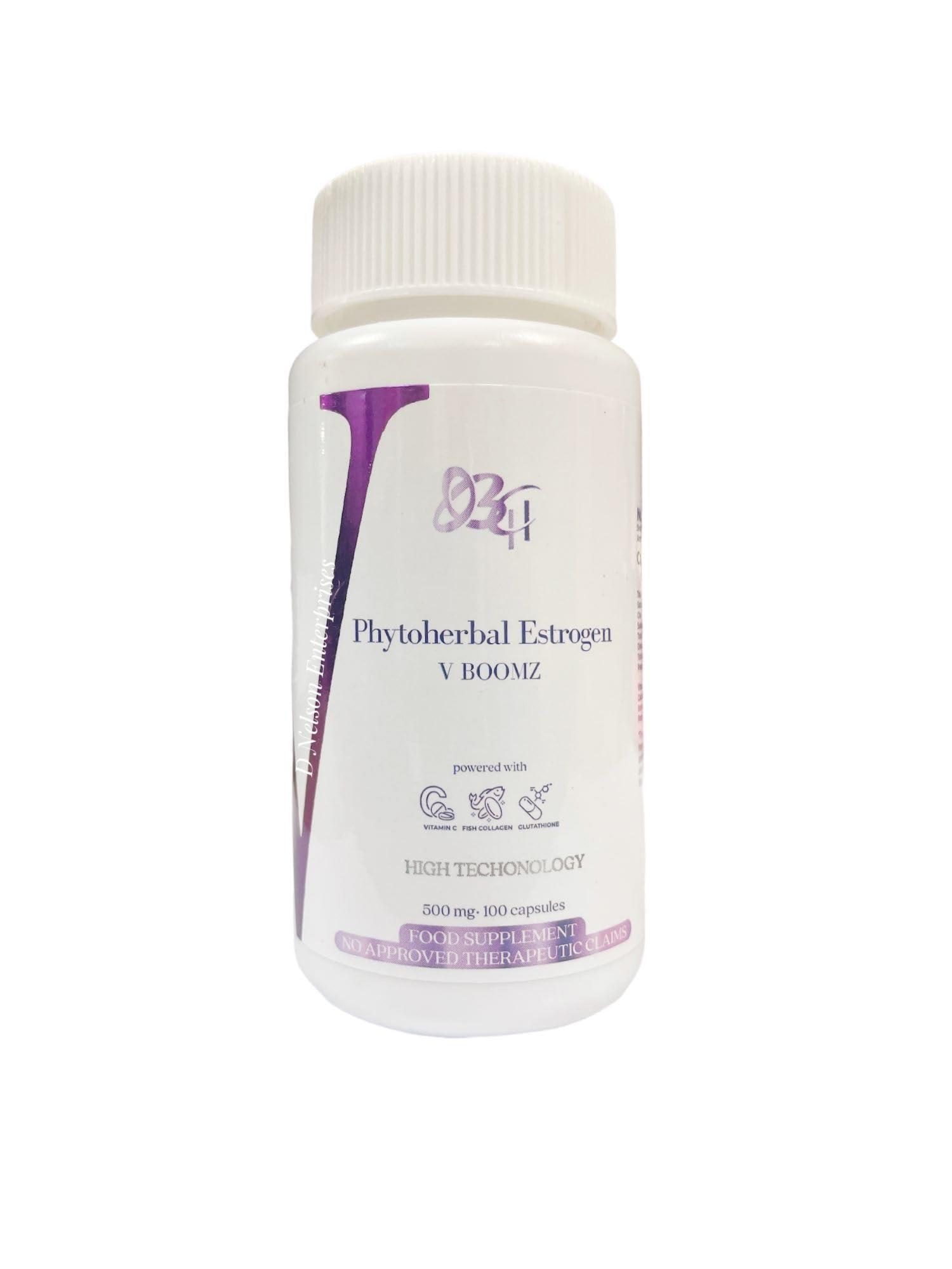 BCH Philippines Generic V BOOMZ Natural Estrogen Boost and Skin Brightening - 100 Capsules