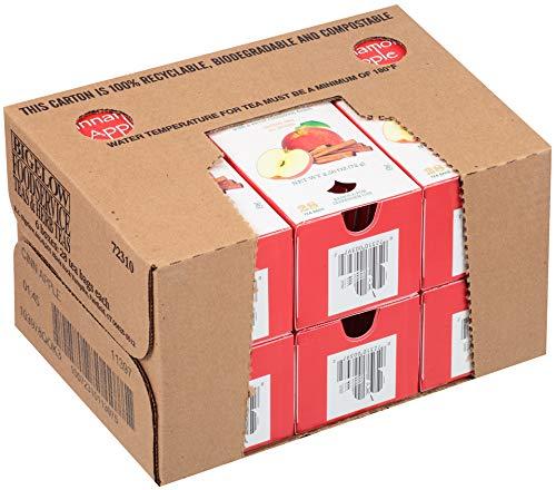 Bigelow Tea Bigelow Cinnamon Apple Herbal Tea Bags 28-Count Boxes (Pack of 6) Cinnamon Apple Hibiscus Flavored Herbal Tea Bags All Natural Non-GMO